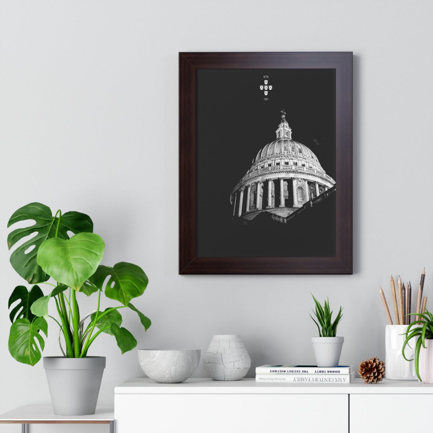 St. Paul's Cathedral Poster - London by MadeiranTheMan (MTM)