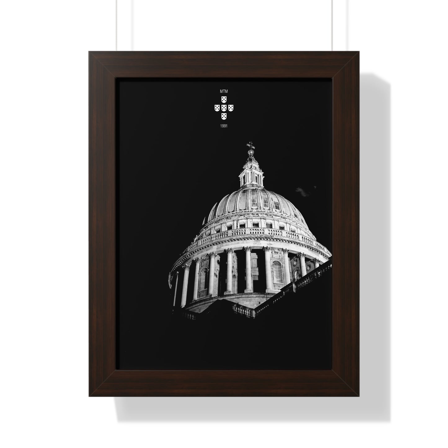 St. Paul's Cathedral Poster - London by MadeiranTheMan (MTM)