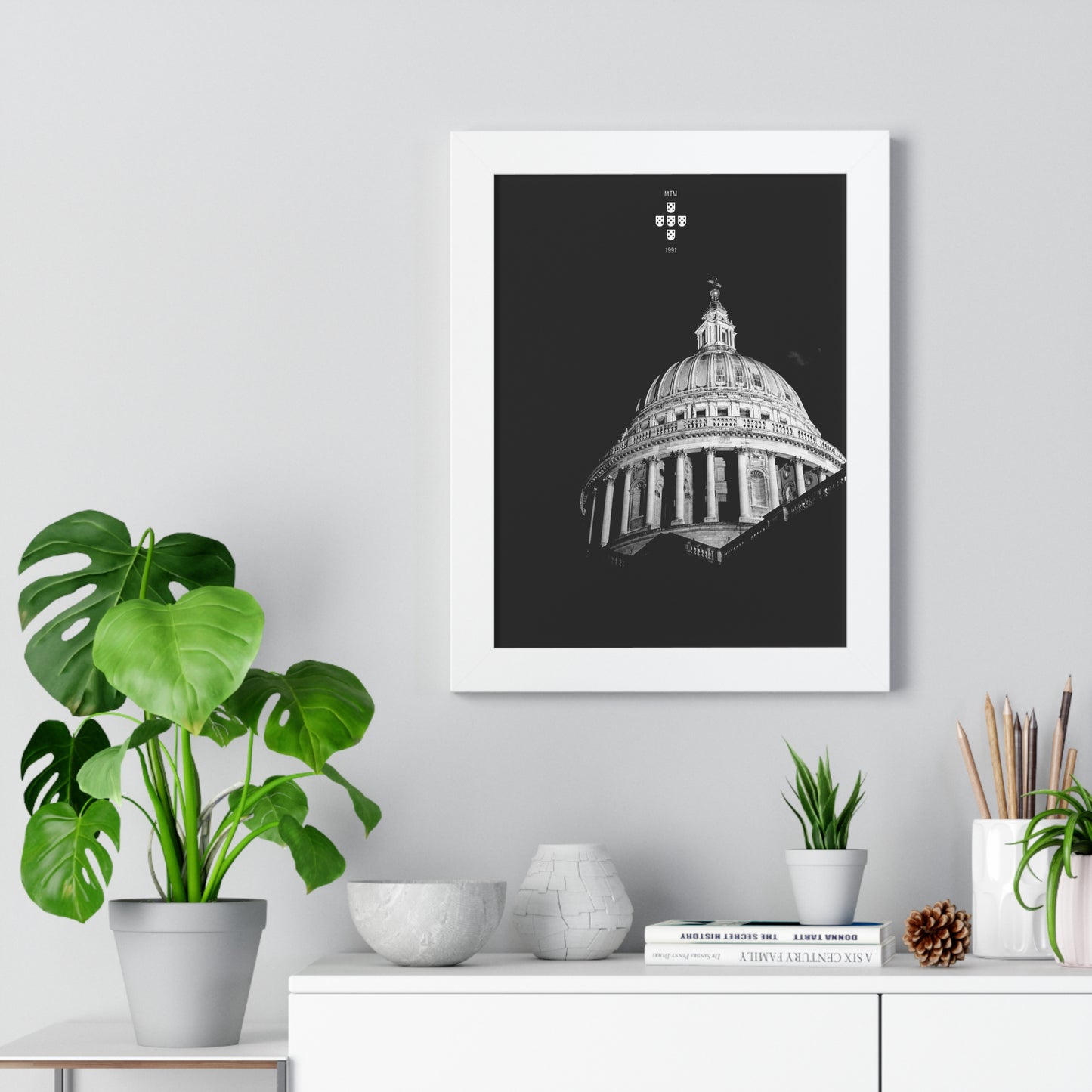 St. Paul's Cathedral Poster - London by MadeiranTheMan (MTM)