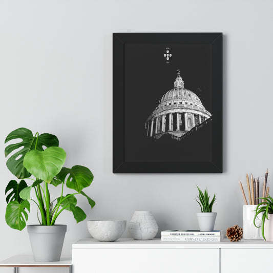 St. Paul's Cathedral Poster - London by MadeiranTheMan (MTM)